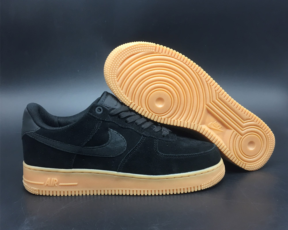 Nike Air Force 1 07 LV8 Suede 'Black Gum' For Sale – Jordans To U