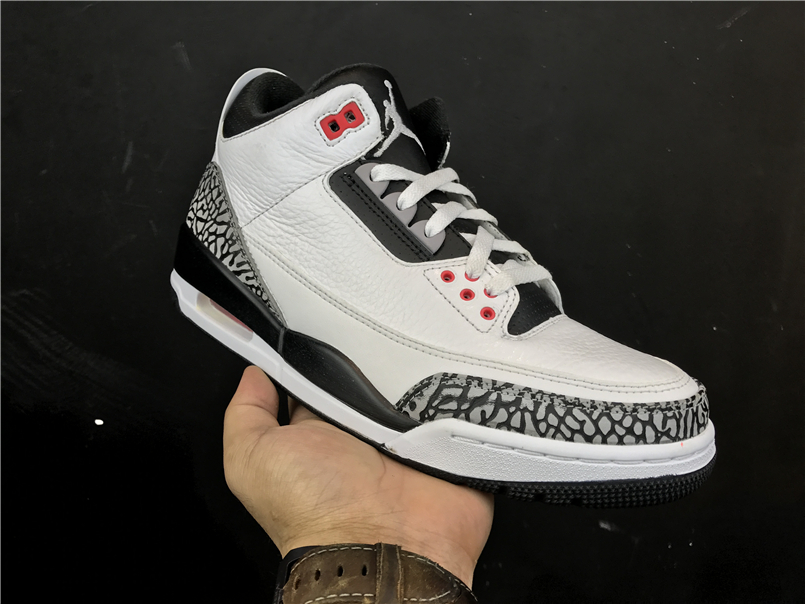 Air Jordan 3 “Infrared 23″ White/Black-Cement Grey-Infrared 23 ...