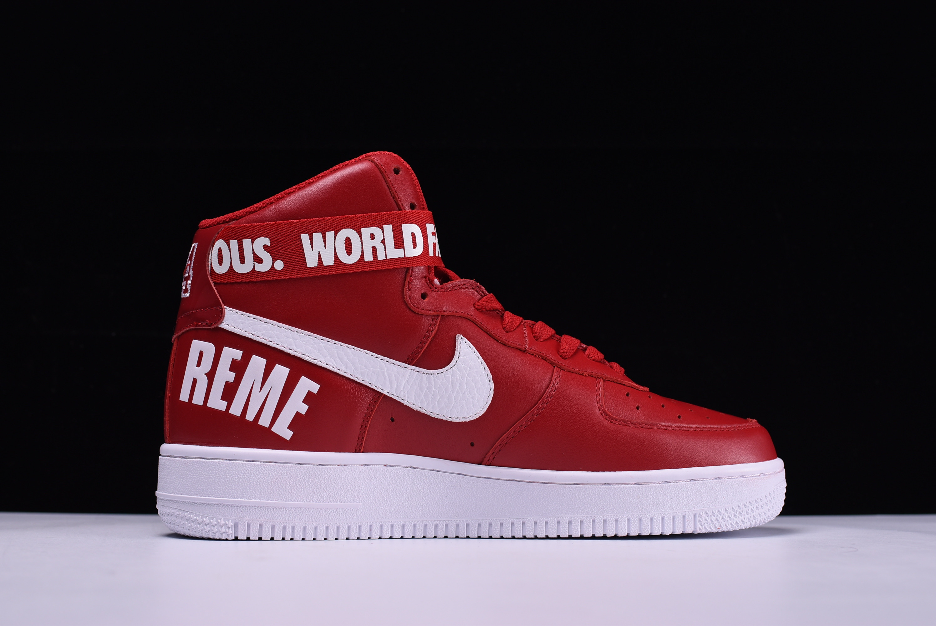red supreme air force 1