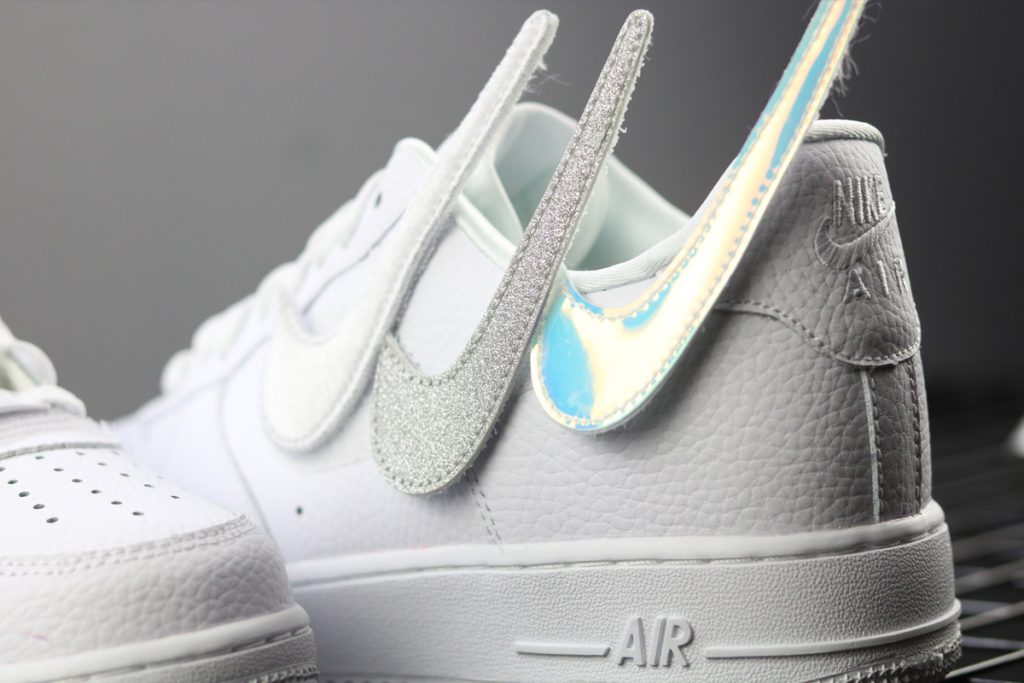 nike air force replaceable swoosh