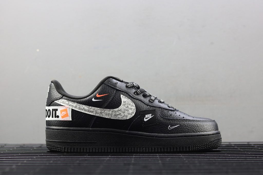 black air force 1 just do it