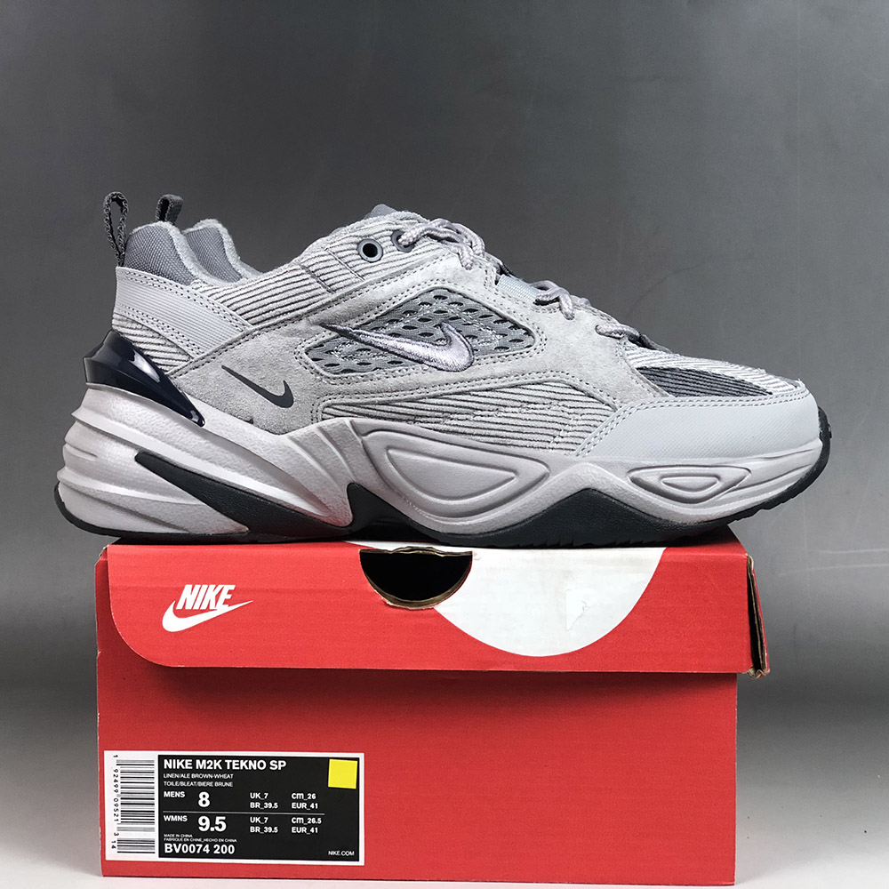 nike m2k tekno atmosphere grey black