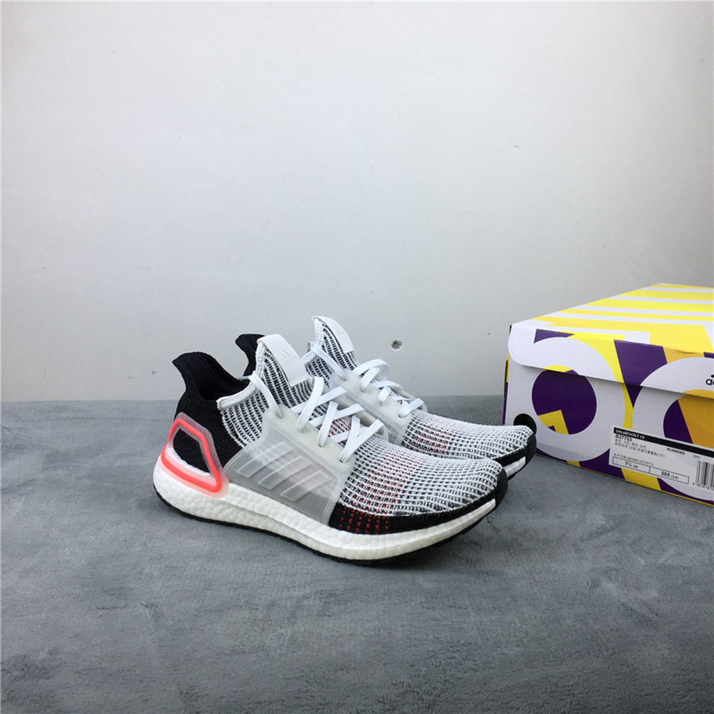 ultra boost cloud white active red