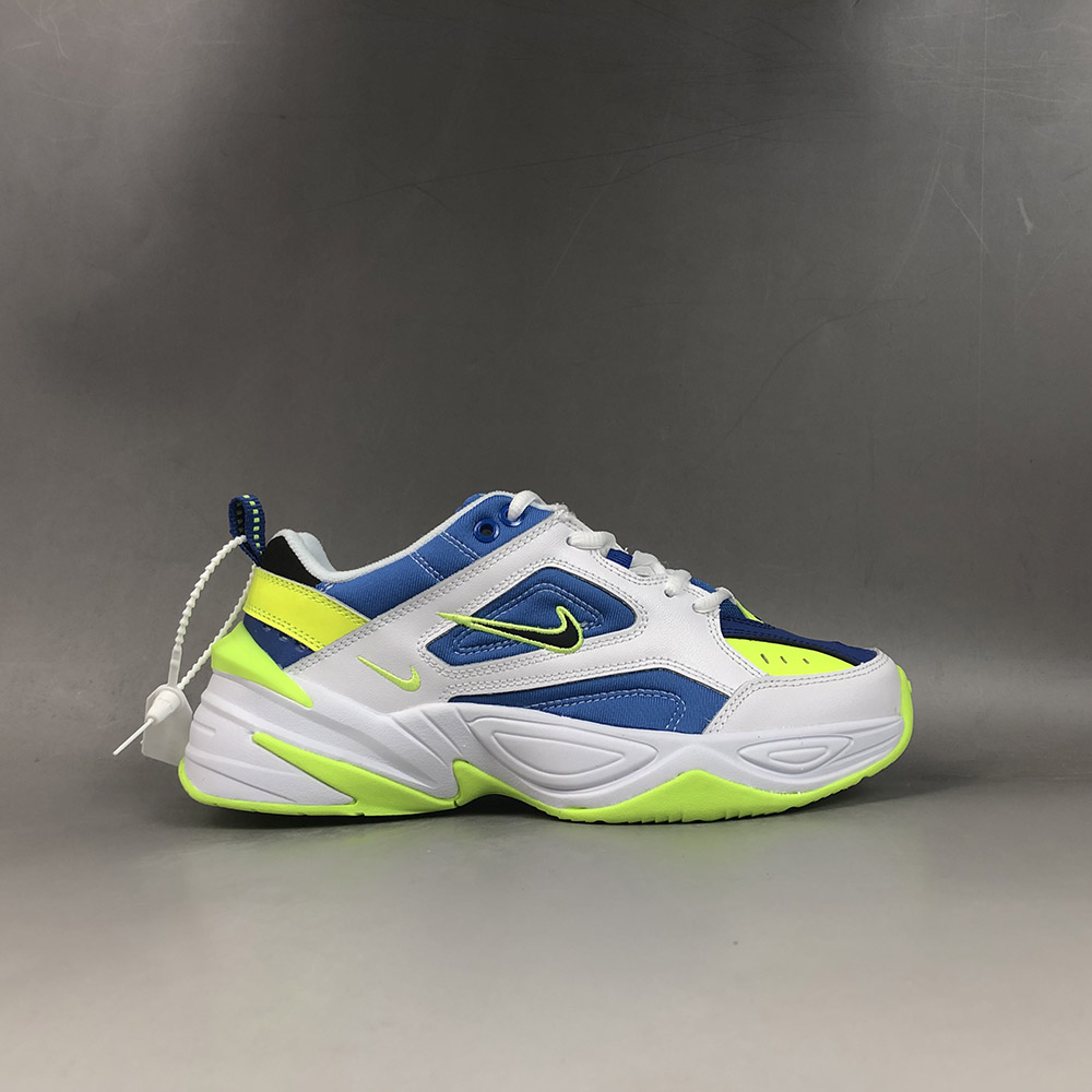 Nike M2K Tekno White/Blue Volt For Sale – Jordans To U