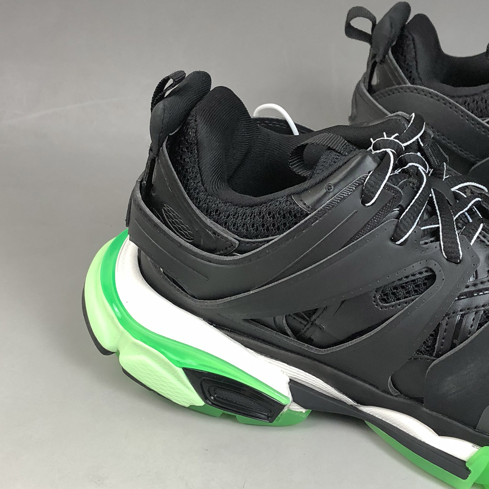 Balenciaga Track Trainers Black/Neon Green – Jordans To U