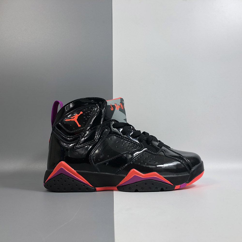 jordan 7 black bright crimson