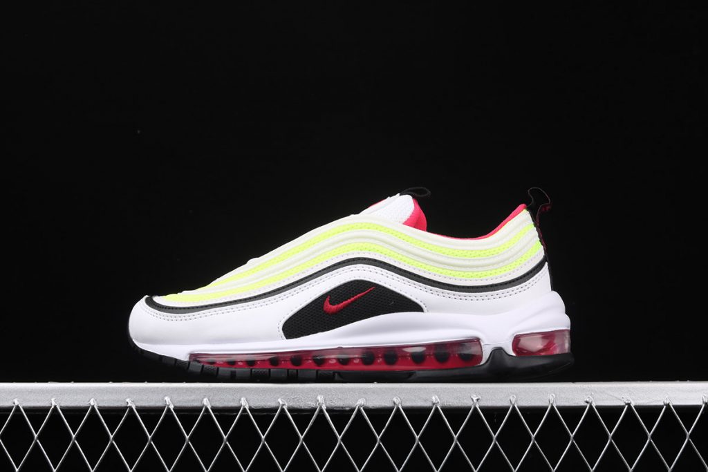 pink and black airmax 97