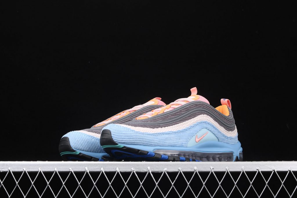 nike 97 corduroy light blue