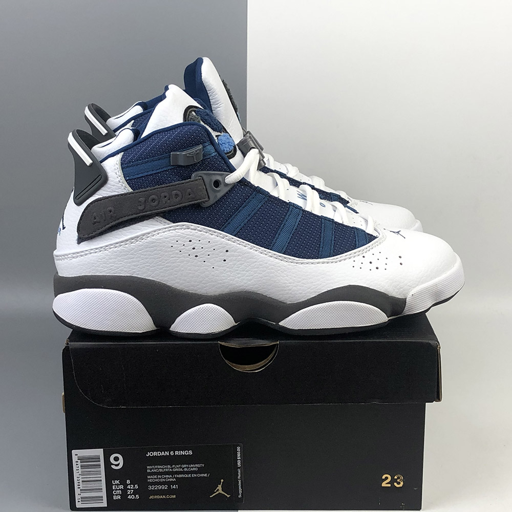 jordan 6 rings flint grey