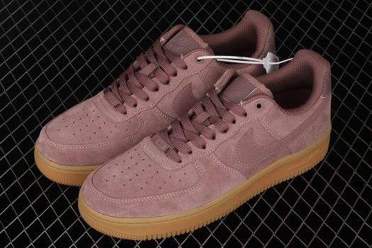 nike air force 1 mauve gum sole