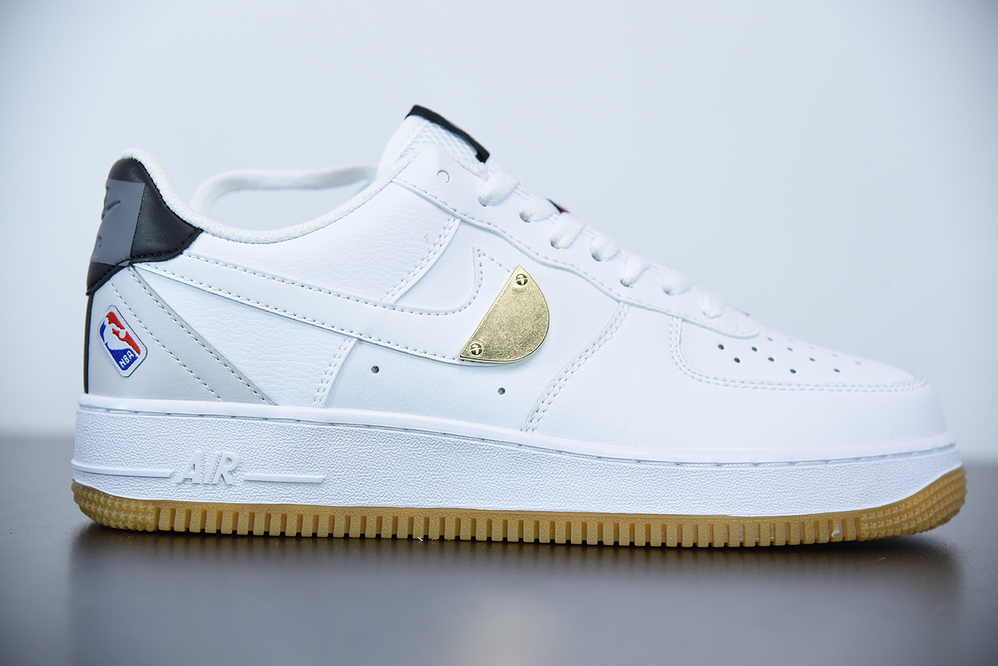 air force 1 low nba white grey gum