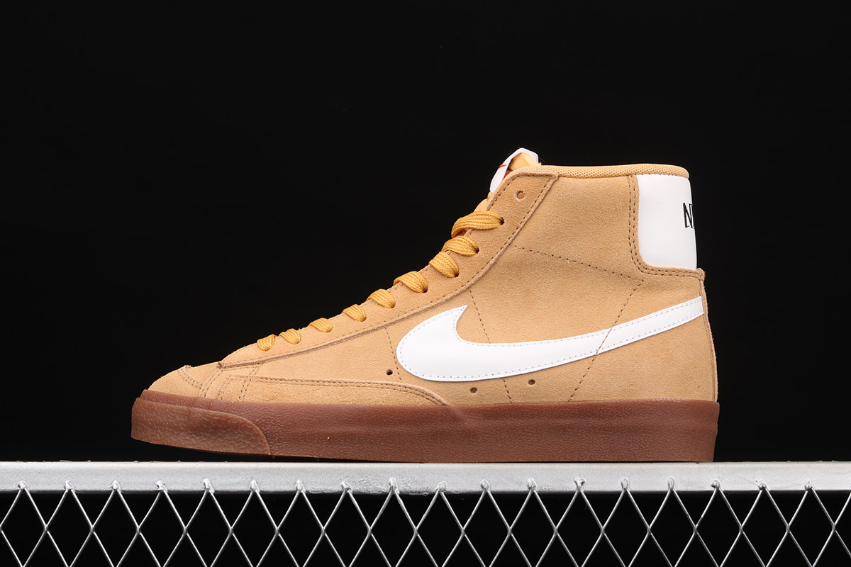 wheat nike blazers