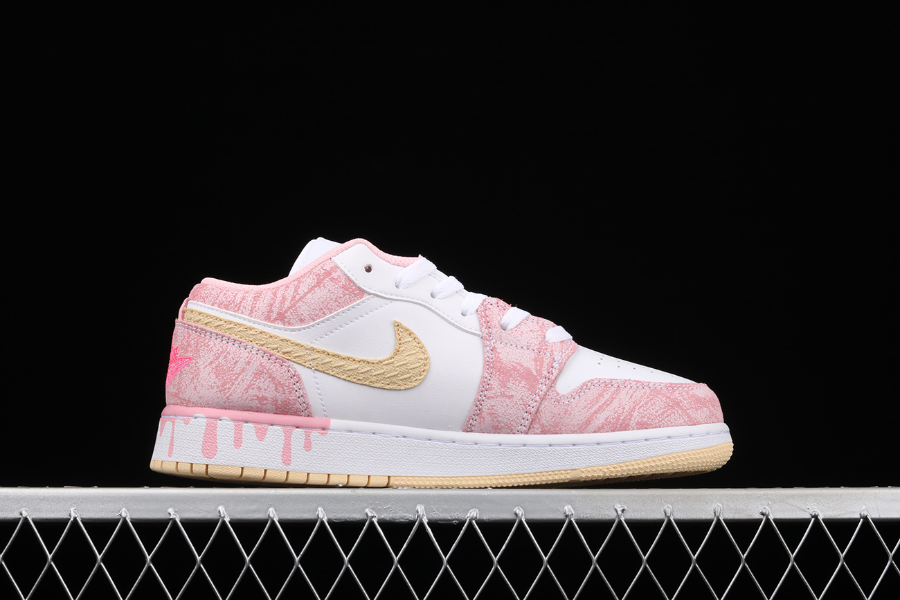 air jordan 1 low arctic punch pale vanilla