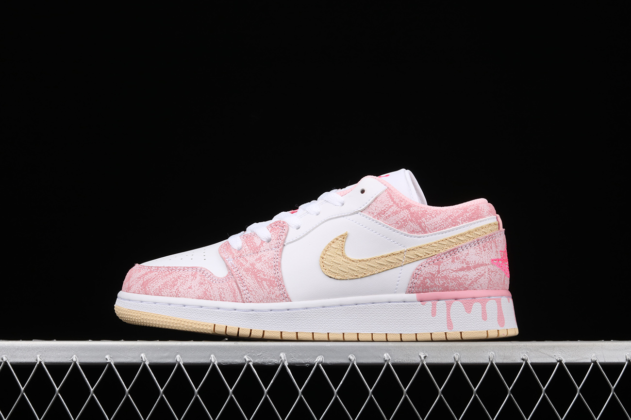 air jordan 1 low arctic punch pale vanilla