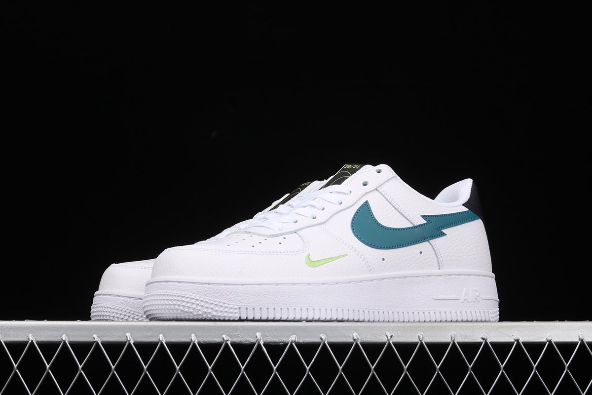 nike air force 1 white aquamarine