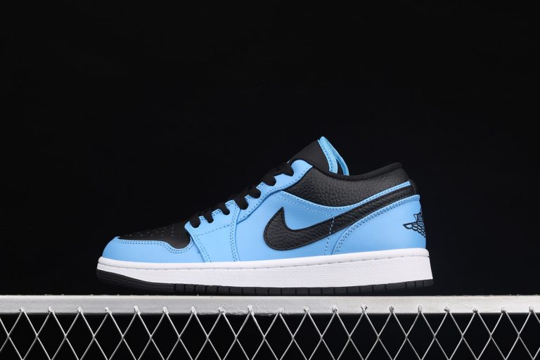 nike jordan 1 low university blue black