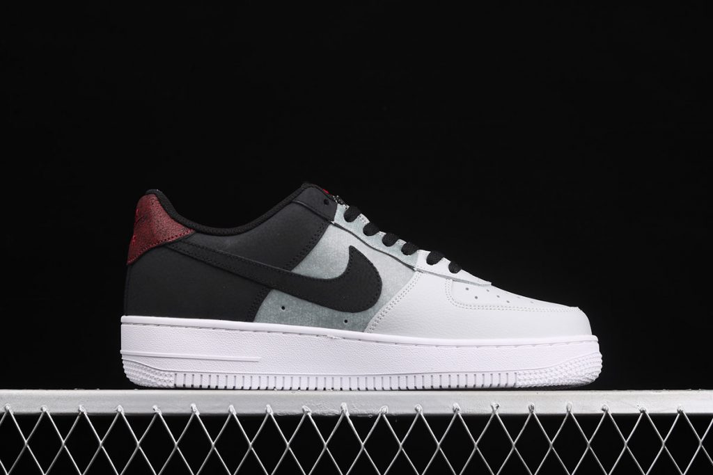 air force 1 smoke grey black