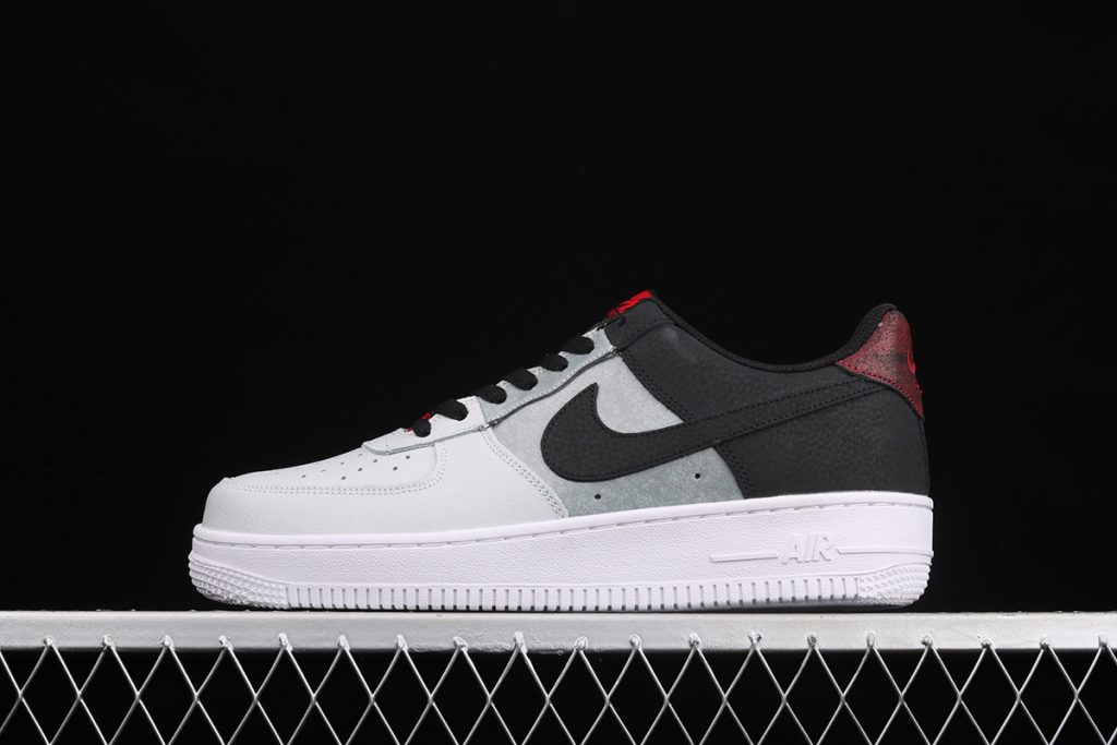 black and smoke grey air force 1
