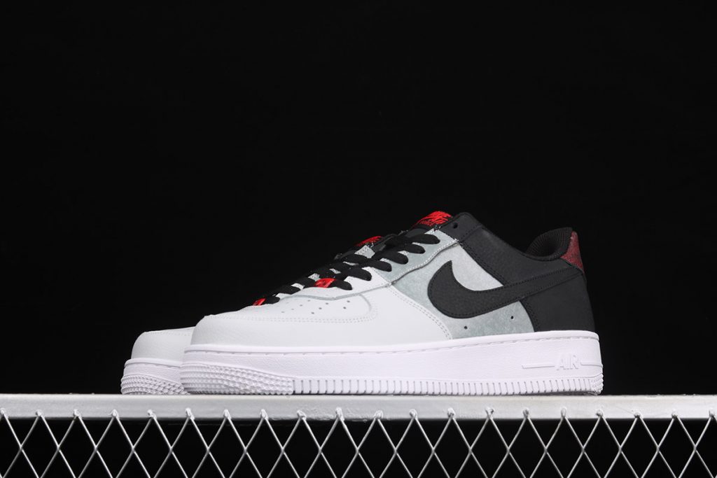 nike air force 1 07 lv8 black grey