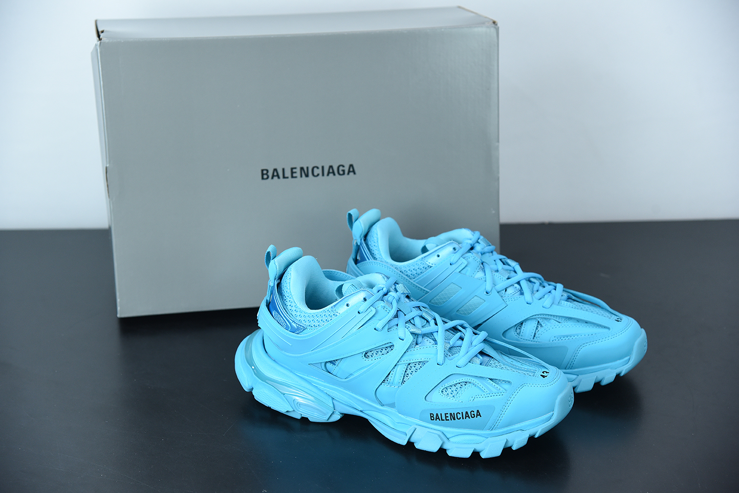 Balenciaga Track Sneaker Sky Blue For Sale – Jordans To U