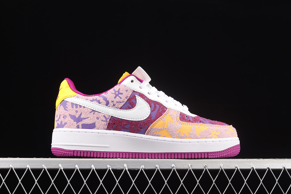 nike air force 1 red plum