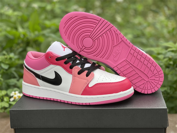 jordan 1 pink and red