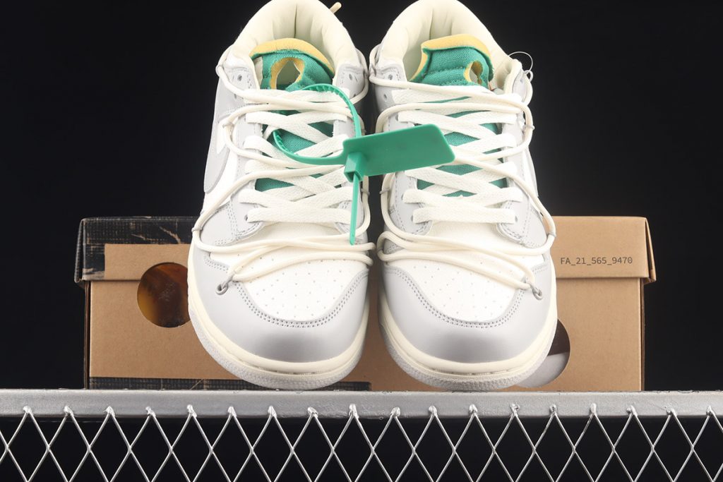 Off-White x Nike Dunk Low “Lot 25 of 50” Sail/Grey For Sale – Jordans To U