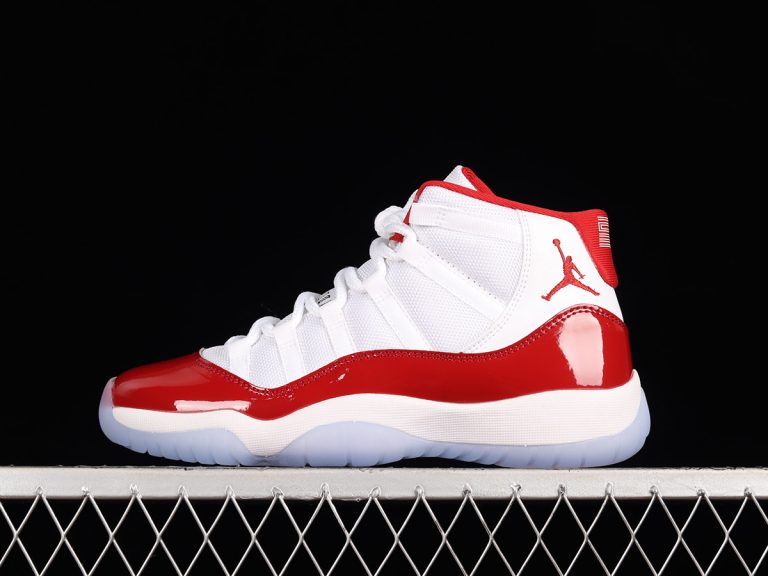 Air Jordan 11 GS Cherry White Varsity Red Black 378038 116 For Sale   Air Jordan 11 GS Cherry White Varsity Red Black 768x576 