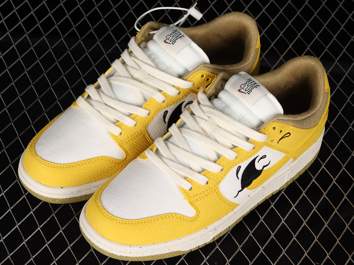 Nike Dunk Low Sun Club White Yellow For Sale – Jordans To U