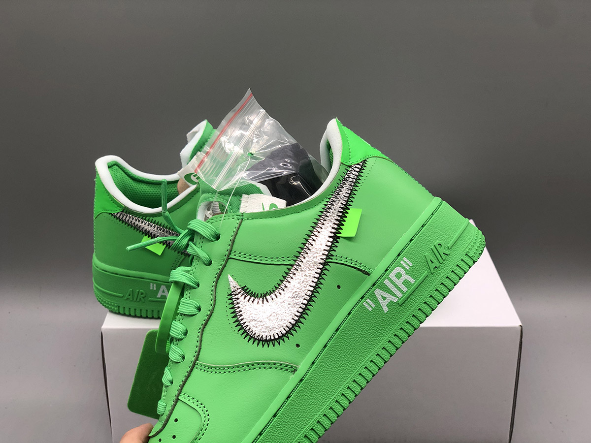 OFF-WHITE x Nike Air Force 1 Low “Light Green Spark” DX1419-300 For ...