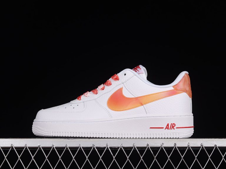 nike air force 1 womens orange swoosh