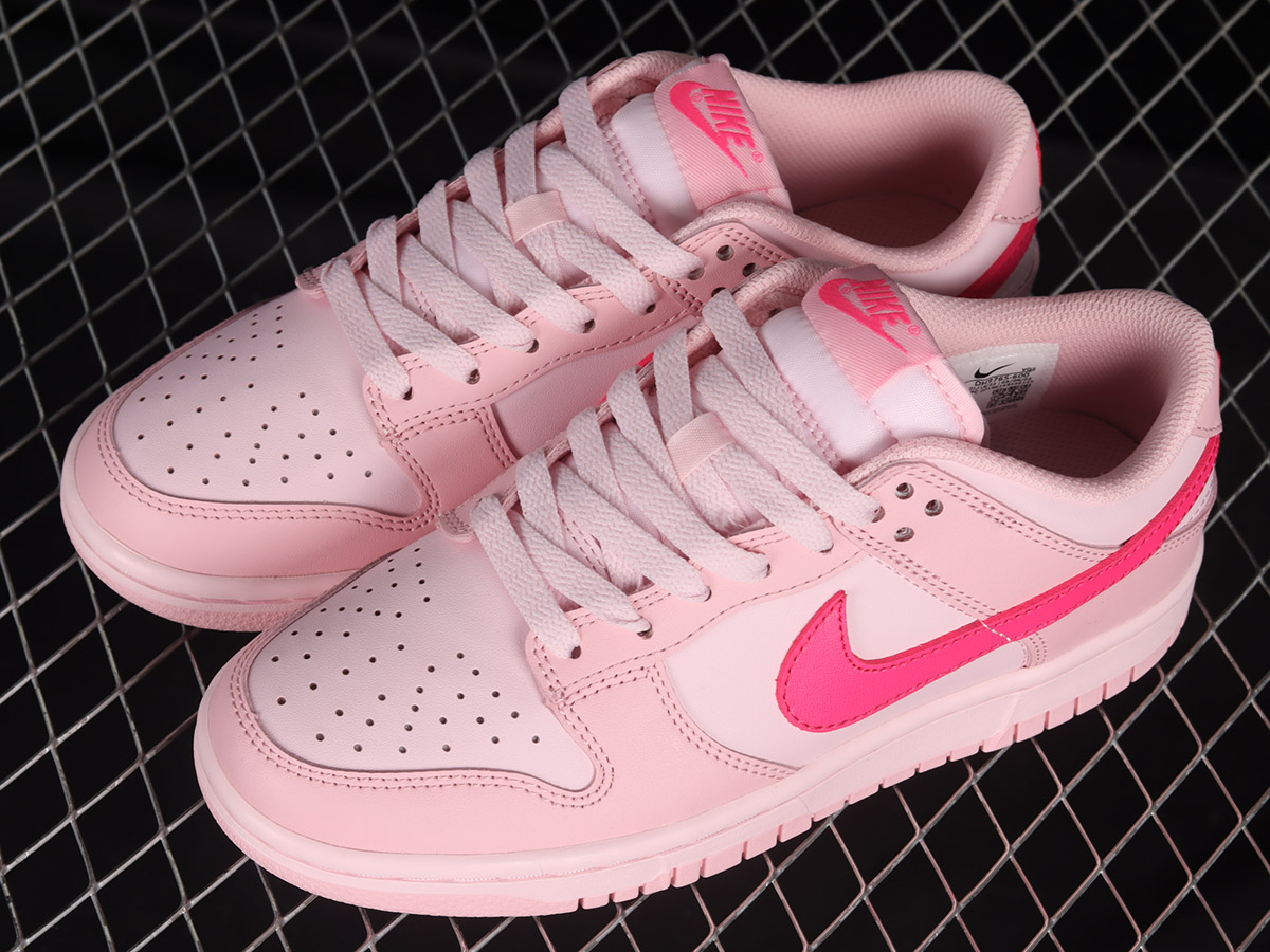 Nike Dunk Low GS Medium Soft Pink/Hyper Pink-Pink Foam For Sale ...